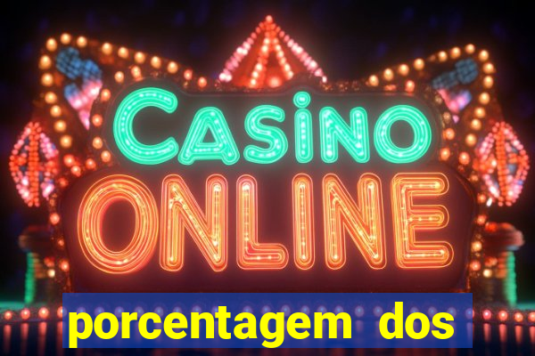 porcentagem dos jogos slots que pagam